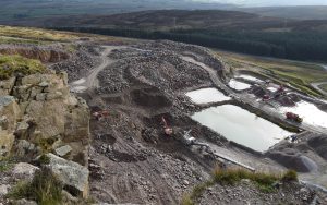 Shap Quarry aerial view