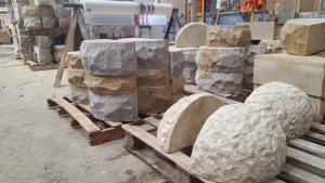 Finished cut stone products