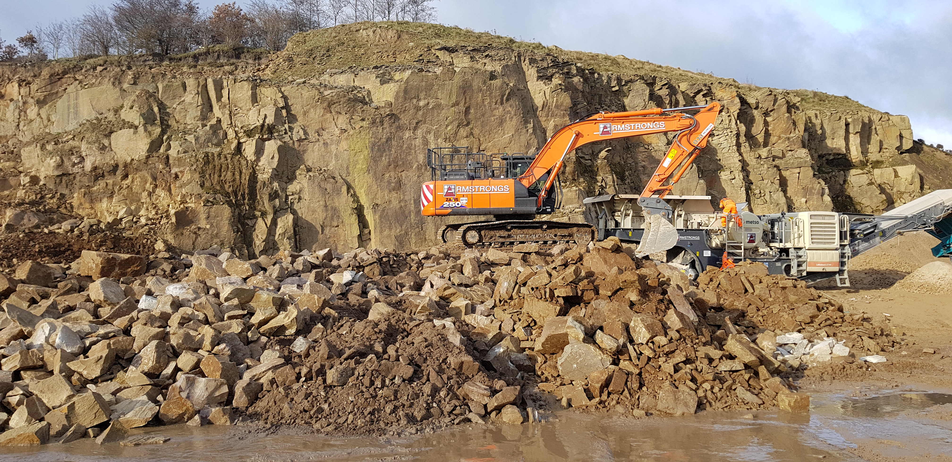 Montcliffe quarry equipment