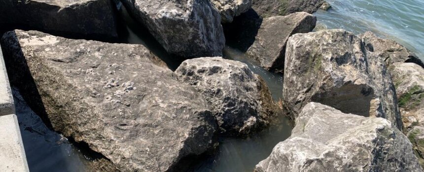 rock armour delivered for rossall coastal defence scheme