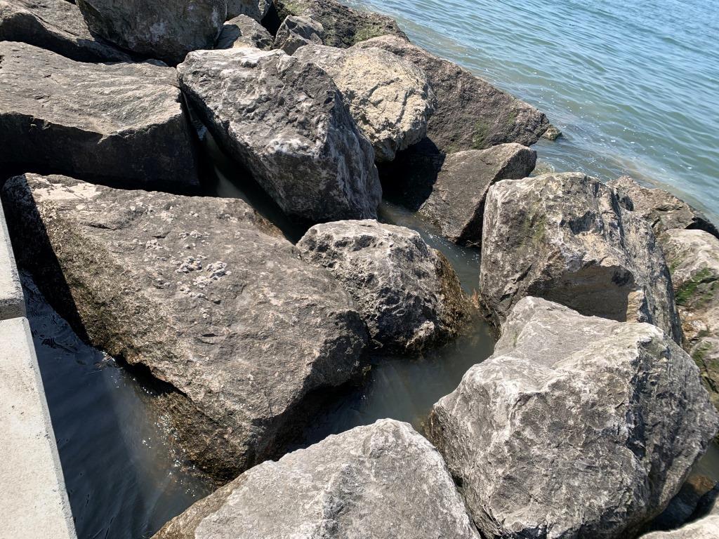 rock armour delivered for rossall coastal defence scheme